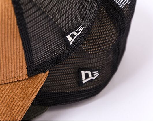 Kšiltovka New Era 9FORTY A-Frame Trucker Cord Trucker Toasted Peanut / Black