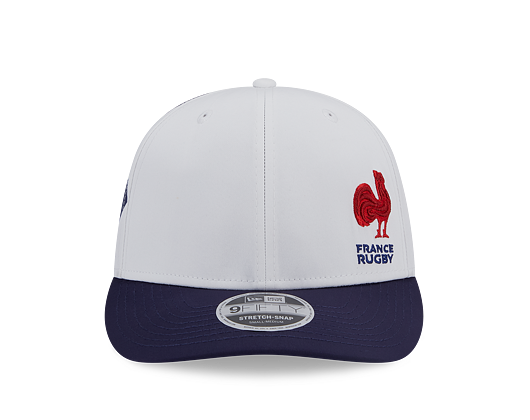 Kšiltovka New Era 9FIFTY Stretch-Snap Flawless French Rugby Light Navy / Optic White