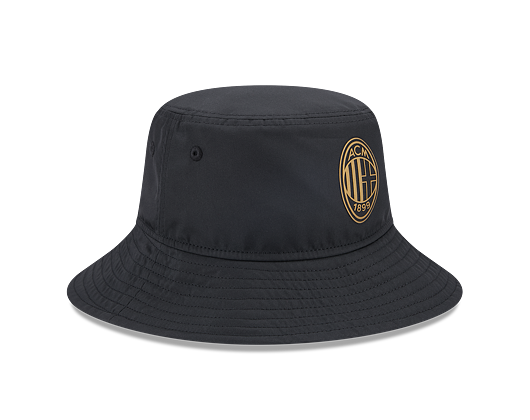 Klobouk New Era Black Gold Bucket ACMILAN Black