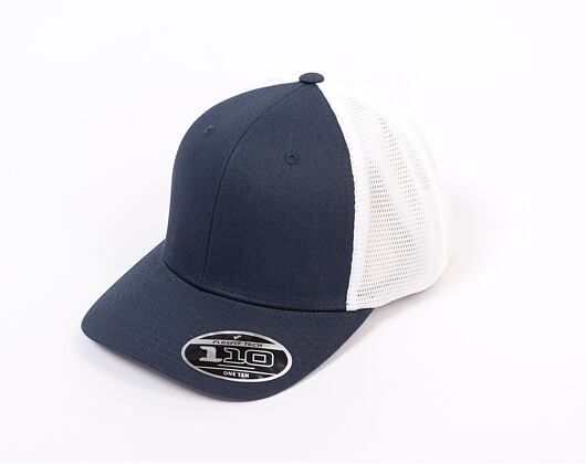 Kšiltovka Yupoong Flexfit 110 Mesh Cap 2-Tone Navy / White