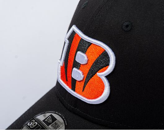 Kšiltovka New Era 39THIRTY NFL Comfort Cincinnati Bengals Black / Rush Orange