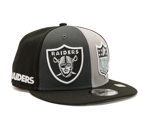 Kšiltovka New Era 9FIFTY NFL Sideline 23 Las Vegas Raiders Graphite
