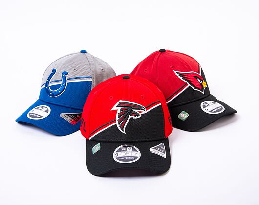 Kšiltovka New Era 9FORTY Stretch-Snap NFL Sideline 23 Atlanta Falcons Team Colors