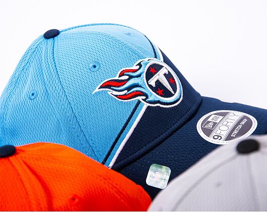 Kšiltovka New Era 9FORTY Stretch-Snap NFL Sideline 23 Tennessee Titans Team Colors