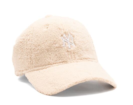 Dámská kšiltovka New Era 9FORTY Womens MLB Teddy New York Yankees Stone / White