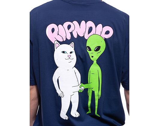 Triko Rip N Dip Handshake Tee Navy