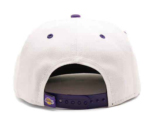 Kšiltovka New Era 9FIFTY NBA White Crown Los Angeles Lakers