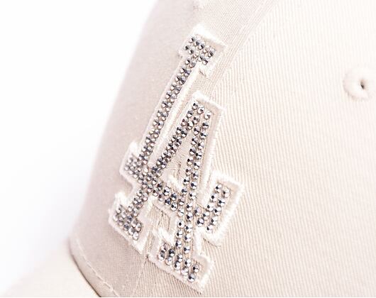 Dámská Kšiltovka New Era 9FORTY Womens MLB Diamante Los Angeles Dodgers Stone / MTS