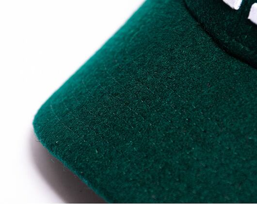 Kšiltovka New Era 9FORTY MLB Melton Wool Essential Los Angeles Dodgers Dark Green / White