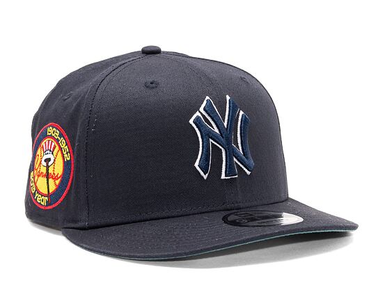 Kšiltovka New Era 9FIFTY MLB Side Patch Script New York Yankees Navy / Lichen Green