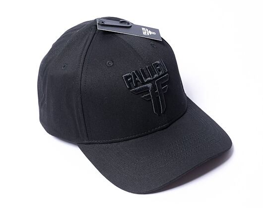 Kšiltovka Fallen Insignia Curve Black/Black