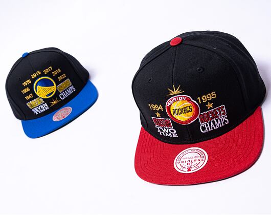 Kšiltovka Mitchell & Ness Nba Champ Is Here Snapback Hwc Houston Rockets Black