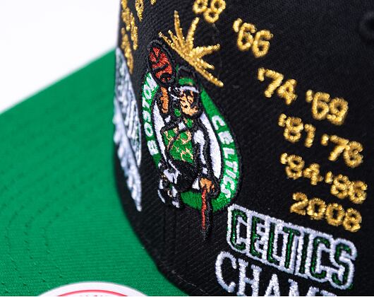 Kšiltovka Mitchell & Ness Nba Champ Is Here Snapback Boston Celtics Black