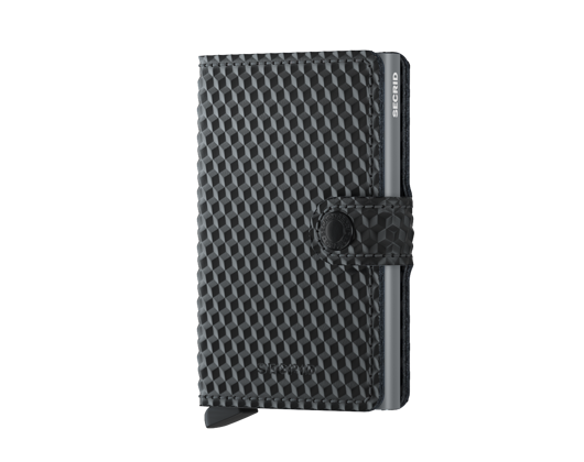 Peněženka Secrid Miniwallet Cubic Black-Titanium