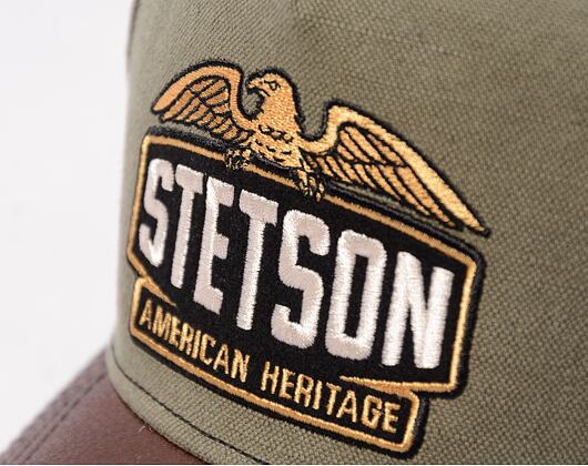 Kšiltovka Stetson Trucker Cap Army 7761121-56