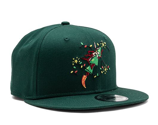 Kšiltovka New Era 9FIFTY Festive Willy Coyote Dark Green