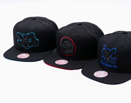 Kšiltovka Mitchell & Ness Tc Bottoms Snapback Hwc NBA CHARLOTTE HORNETS Black