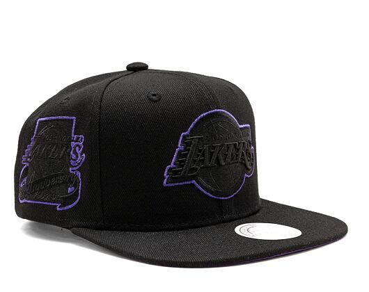 Kšiltovka Mitchell & Ness Tc Bottoms Snapback NBA LOS ANGELES LAKERS Black