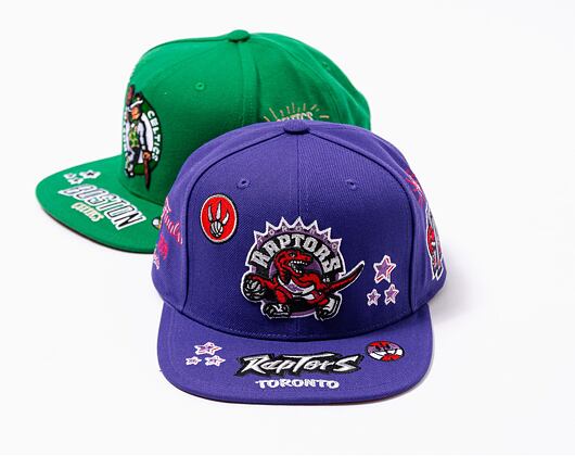 Kšiltovka Mitchell & Ness All Out Snapback Hwc NBA TORONTO RAPTORS Purple