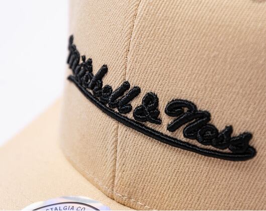 Kšiltovka Mitchell & Ness Comfy Core Stretch Snapback Branded Branded Off White
