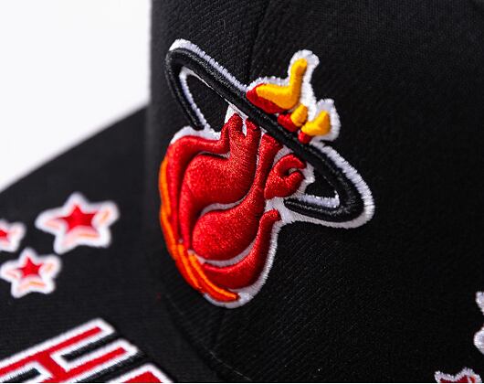 Kšiltovka Mitchell & Ness All Out Snapback Hwc NBA MIAMI HEAT Black