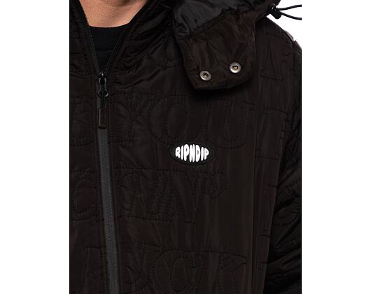 Bunda Rip N Dip Fuckin Fuck Puffer Jacket (Black)