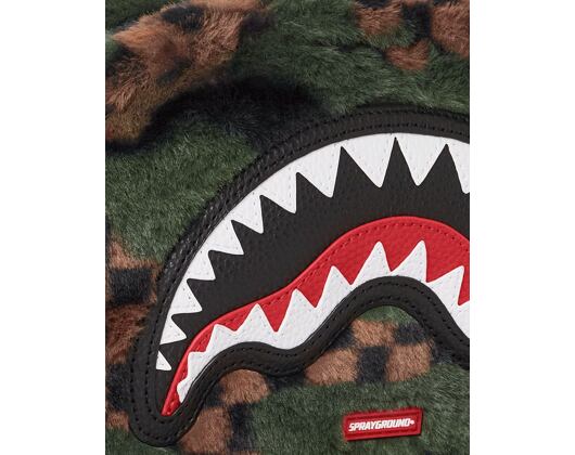 Taška Sprayground Green 3Am Fur Brick Sling
