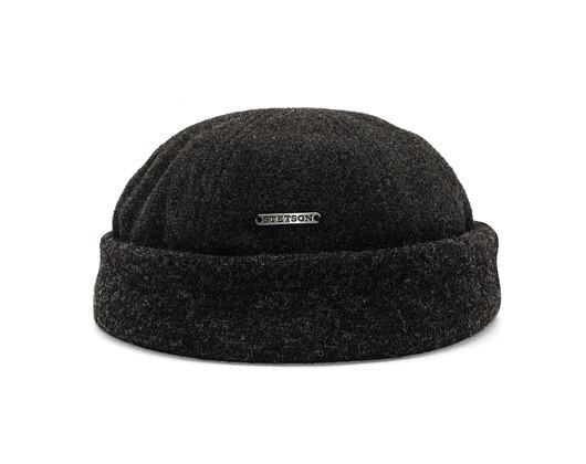 Docker Cap Stetson Wool/Cashmere Sonstige Grey