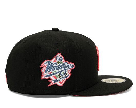 Kšiltovka New Era 59FIFTY MLB Style Activist New York Yankees Cooperstown Black / Lava Red