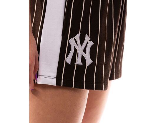 Dámské kraťasy New Era MLB Lifestyle Shorts New York Yankees Brown / White