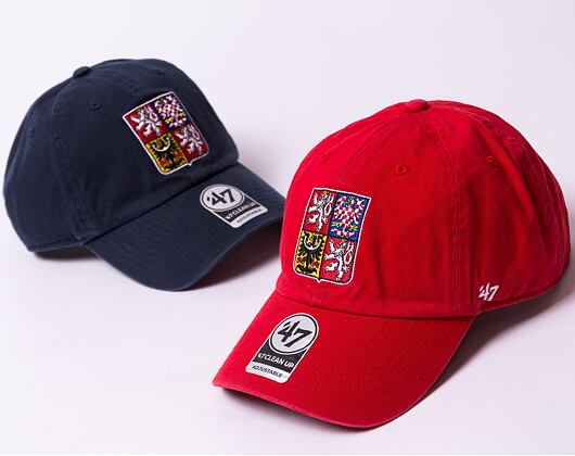 Kšiltovka '47 Brand Czech National Team ’47 CLEAN UP Red