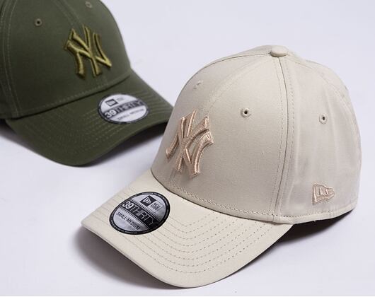 Kšiltovka New Era 39THIRTY MLB Outline New York Yankees Stone / Stone