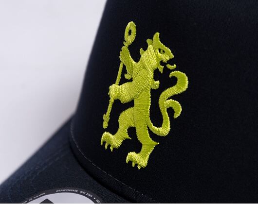 Kšiltovka New Era 9FORTY A-Frame Trucker Seasonal Pop Chelsea FC Lion Crest Navy