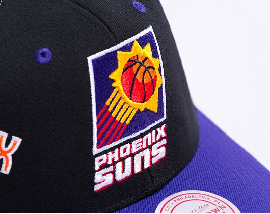 Kšiltovka Mitchell & Ness Overbite Pro Snapback Hwc Phoenix Suns Black