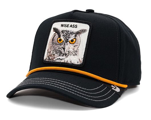 Kšiltovka Goorin - Wise Owl 100 A-Frame - Black