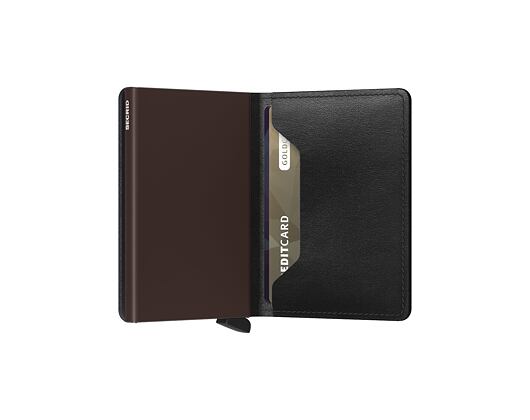 Peněženka Secrid Slimwallet Original Black & Brown