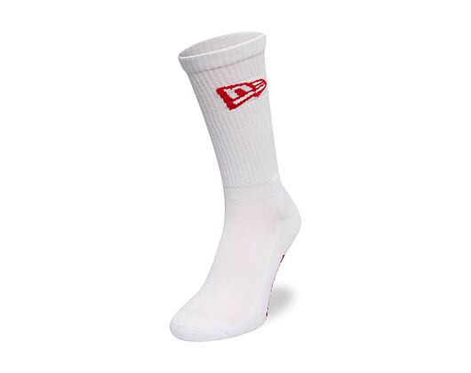 Ponožky New Era Flag 3Pack Crew Socks White / Red / Blue