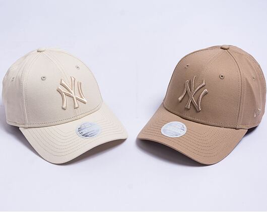 Dámská kšiltovka New Era 9FORTY Womens MLB wmns League Essential New York Yankees Camel / Camel