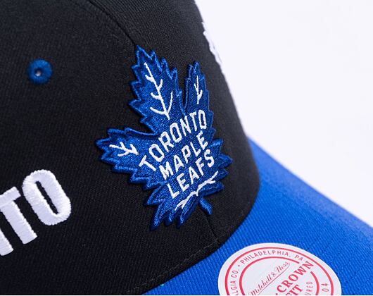 Kšiltovka Mitchell & Ness Overbite Pro Snapback Toronto Maple Leafs Black