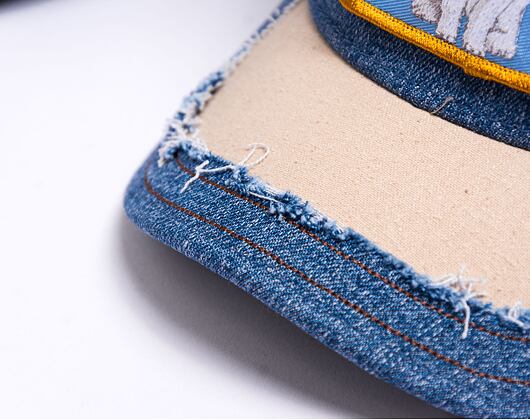 Kšiltovka Goorin - Silky Rabbit Trucker - Denim