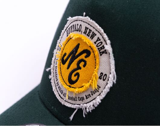 Kšiltovka New Era 9FORTY A-Frame Trucker Washed Dark Green