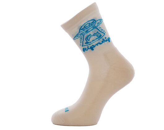 Ponožky Rip N Dip Blonded Mid Socks (Off White)