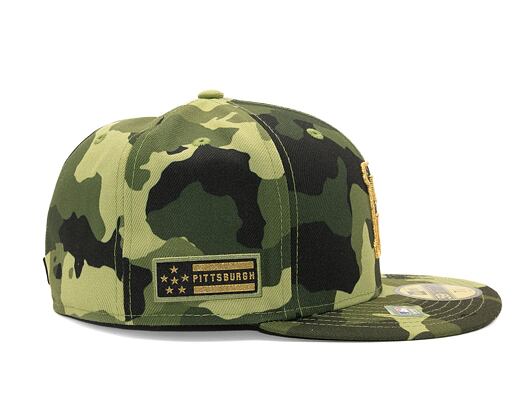 Kšiltovka New Era 59FIFTY MLB "2022 Armed Forces" Pittsburgh Pirates - Camo