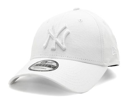 Kšiltovka New Era - MLB Essential 9FORTY - NY Yankees - White