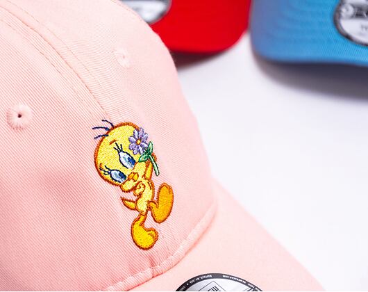 Dětská kšiltovka New Era 9FORTY Kids lt Tweety Bird - Pink Lemonade