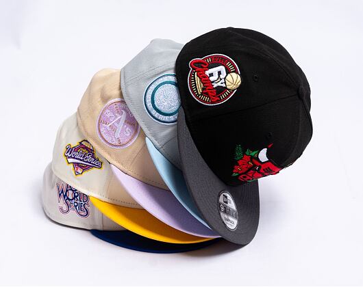Kšiltovka New Era 9FIFTY NBA Floral Chicago Bulls - Black / Graphite
