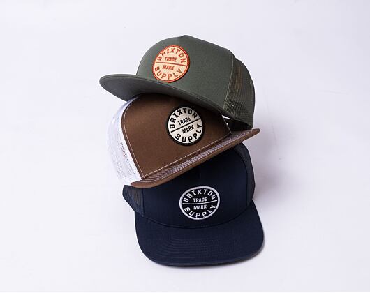 Kšiltovka Brixton Oath MP Trucker Hat - Olive Surplus/Olive Surplus