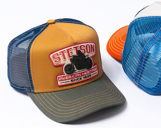 Kšiltovka Stetson - Trucker Cap Motorcycle - 57