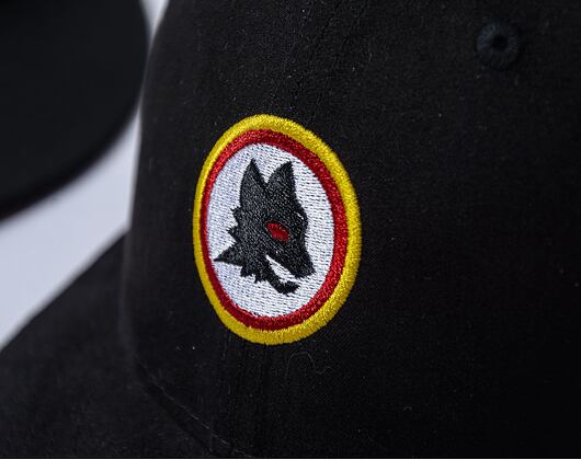 Kšiltovka New Era - 9FIFTY Retro Crown Suede AS Roma - Black