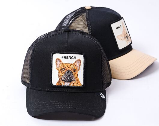 Kšiltovka Goorin - Trucker - The French Frenchie - Black